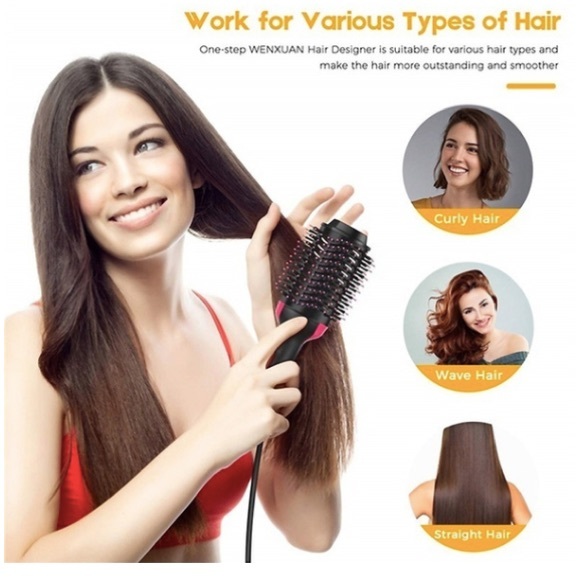 3-in-1 Hair Dryer & Hair Curler/Straightener 💫 - Picture 9 of 10